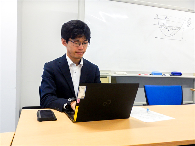 仕事の様子