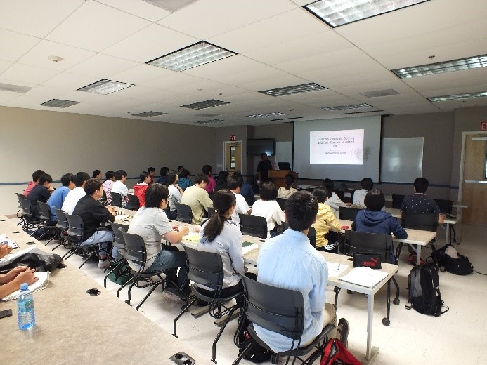 グアム大学における講義